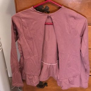 NWT flirty and fun open back ASOS top